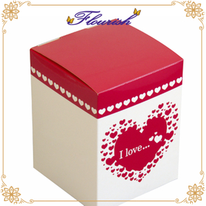 Luxury Printed Girl's Skincare Lotion Red Box