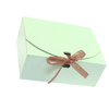 Custom Logo Printed Folding Paper Box With Ribbon Closure