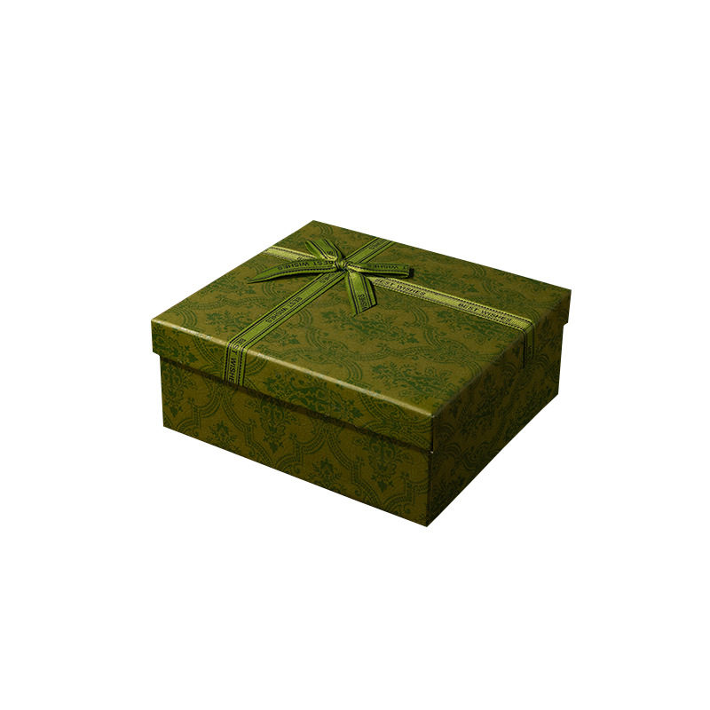 Rigid Cardboard Lid And Base Carton Gift Box For Packaging Cosmetic Perfume Garments Shoes