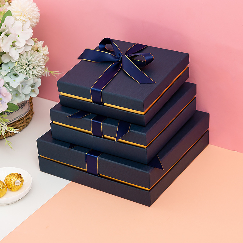 Rigid Lid And Base Cardboard Paper Packaging Box,Cosmetic Gift Box