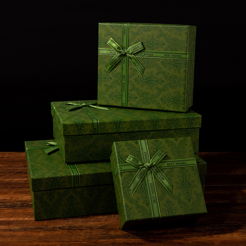 Rigid Cardboard Lid And Base Carton Gift Box For Packaging Cosmetic Perfume Garments Shoes